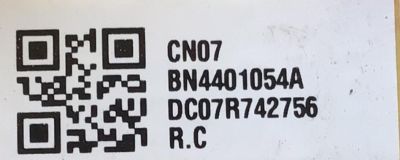 KIT DE TARJETAS PARA TV SAMSUNG / MAIN BN94-16115E / BN41-02751B / BN9416115E / 16115E / BN97-17444G / FUENTE BN44-01054A / L55S6_TD1 / BN4401054A / DC07R742756 / PANEL CY-BT055HGCV1H / DISPLAY PT550GT02-1 / MODELO  UN55TU7000BXZA XD13 - Imagen 5